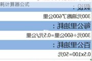 汽车油耗计算器提供汽车油耗计算-汽车油耗计算器公式