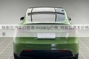 特斯拉汽车价格表 modely价格_特斯拉汽车价格表