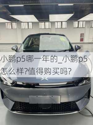 小鹏p5哪一年的_小鹏p5怎么样?值得购买吗?