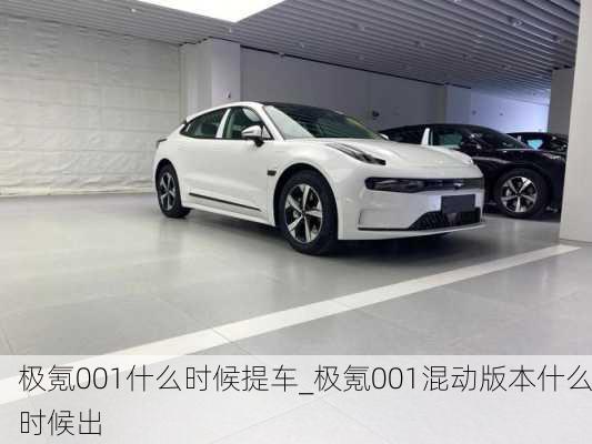 极氪001什么时候提车_极氪001混动版本什么时候出