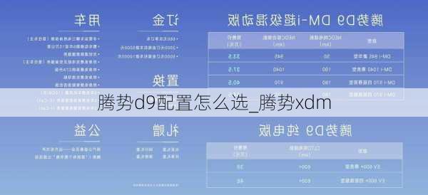 腾势d9配置怎么选_腾势xdm