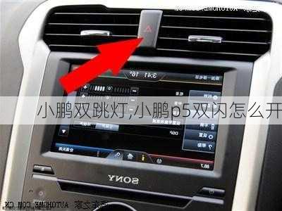 小鹏双跳灯,小鹏p5双闪怎么开