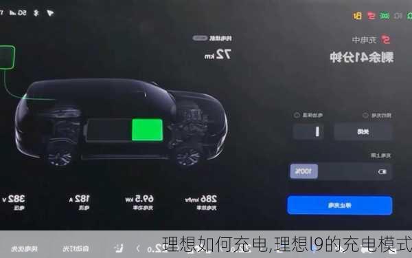 理想如何充电,理想l9的充电模式