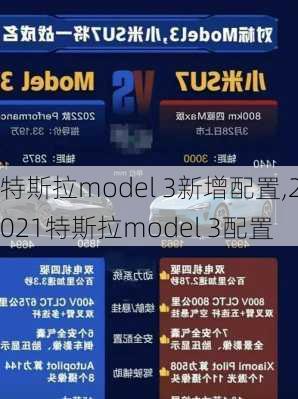 特斯拉model 3新增配置,2021特斯拉model 3配置