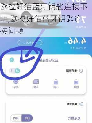 欧拉好猫蓝牙钥匙连接不上,欧拉好猫蓝牙钥匙连接问题