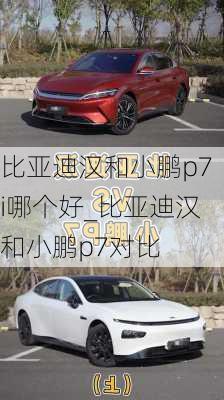 比亚迪汉和小鹏p7i哪个好_比亚迪汉和小鹏p7对比