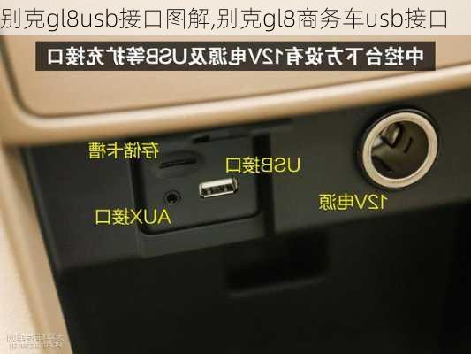 别克gl8usb接口图解,别克gl8商务车usb接口