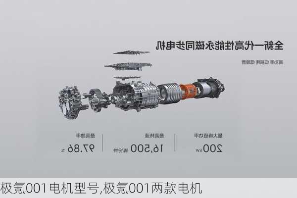 极氪001电机型号,极氪001两款电机