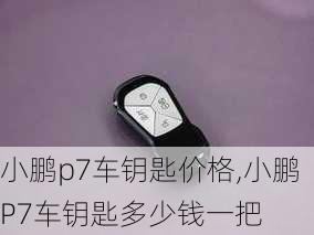 小鹏p7车钥匙价格,小鹏P7车钥匙多少钱一把