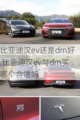 比亚迪汉ev还是dm好,比亚迪汉ev与dm买哪个合适吗