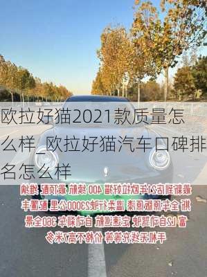 欧拉好猫2021款质量怎么样_欧拉好猫汽车口碑排名怎么样