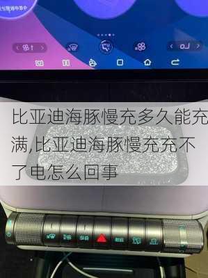 比亚迪海豚慢充多久能充满,比亚迪海豚慢充充不了电怎么回事