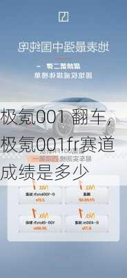 极氪001 翻车,极氪001fr赛道成绩是多少