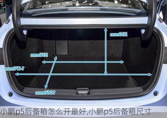 小鹏p5后备箱怎么开最好,小鹏p5后备箱尺寸
