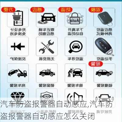 汽车防盗报警器自动感应,汽车防盗报警器自动感应怎么关闭