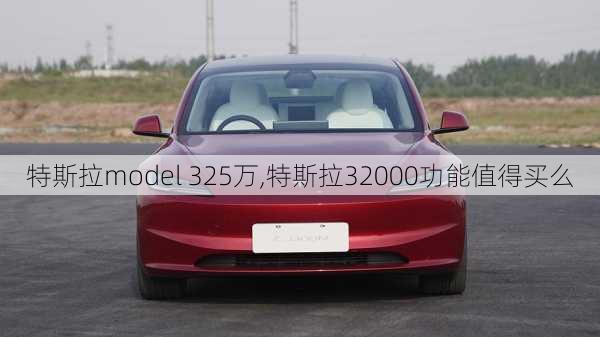 特斯拉model 325万,特斯拉32000功能值得买么