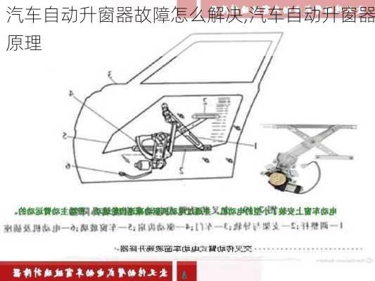 汽车自动升窗器故障怎么解决,汽车自动升窗器原理