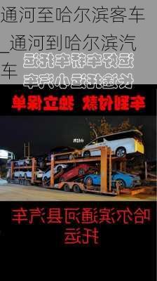 通河至哈尔滨客车_通河到哈尔滨汽车