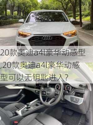 20款奥迪a4l豪华动感型,20款奥迪a4l豪华动感型可以无钥匙进入?