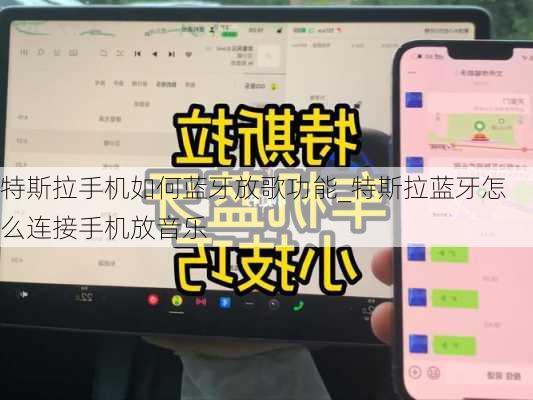 特斯拉手机如何蓝牙放歌功能_特斯拉蓝牙怎么连接手机放音乐