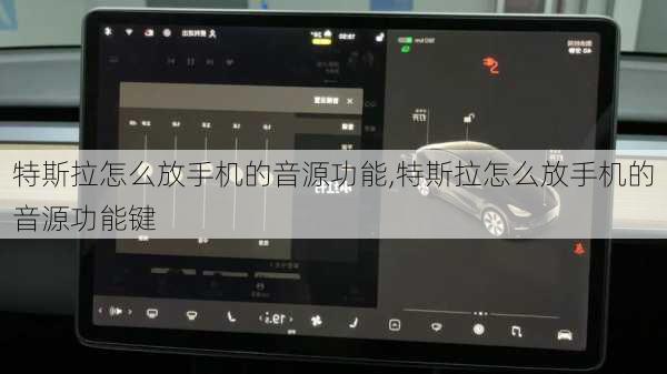 特斯拉怎么放手机的音源功能,特斯拉怎么放手机的音源功能键