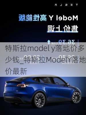 特斯拉model y落地价多少钱_特斯拉ModelY落地价最新