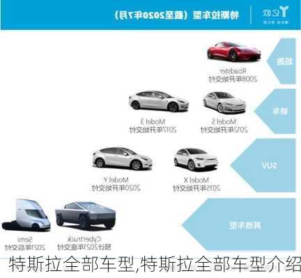 特斯拉全部车型,特斯拉全部车型介绍