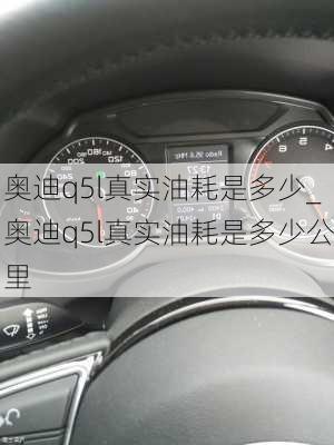 奥迪q5l真实油耗是多少_奥迪q5l真实油耗是多少公里