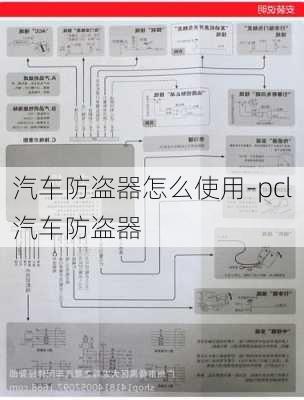 汽车防盗器怎么使用-pcl汽车防盗器