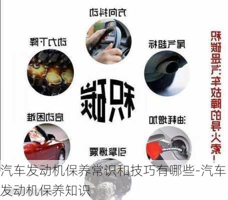 汽车发动机保养常识和技巧有哪些-汽车发动机保养知识