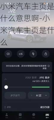 小米汽车主页是什么意思啊-小米汽车主页是什么