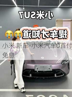 小米 新车-小米汽车0首付免息