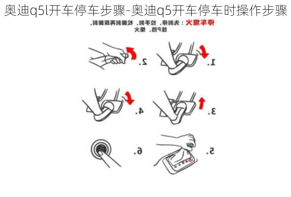 奥迪q5l开车停车步骤-奥迪q5开车停车时操作步骤