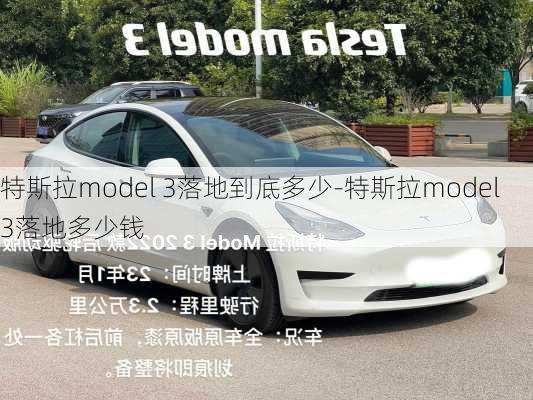 特斯拉model 3落地到底多少-特斯拉model3落地多少钱