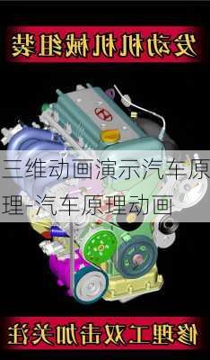 三维动画演示汽车原理-汽车原理动画