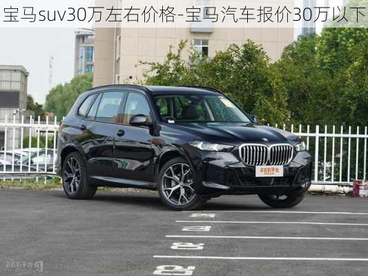 宝马suv30万左右价格-宝马汽车报价30万以下