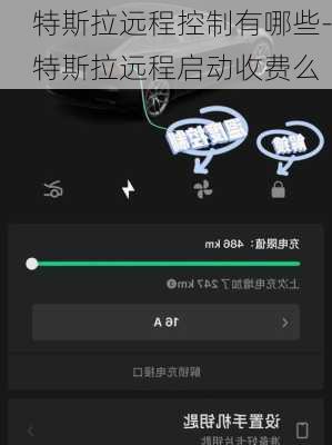 特斯拉远程控制有哪些-特斯拉远程启动收费么