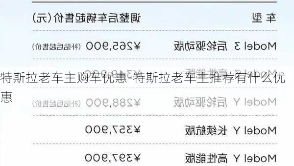 特斯拉老车主购车优惠-特斯拉老车主推荐有什么优惠