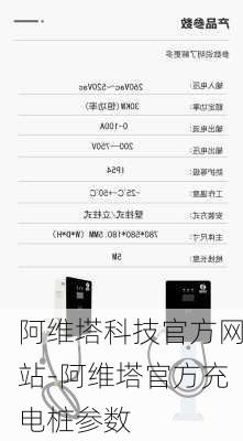 阿维塔科技官方网站-阿维塔官方充电桩参数