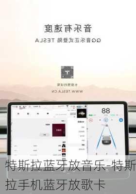 特斯拉蓝牙放音乐-特斯拉手机蓝牙放歌卡
