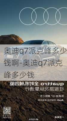 奥迪q7派克峰多少钱啊-奥迪q7派克峰多少钱