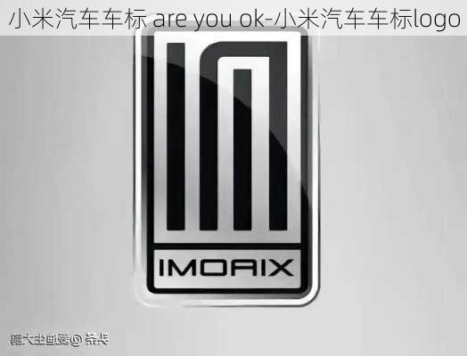 小米汽车车标 are you ok-小米汽车车标logo