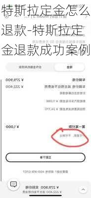 特斯拉定金怎么退款-特斯拉定金退款成功案例