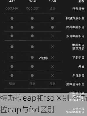 特斯拉eap和fsd区别-特斯拉eap与fsd区别