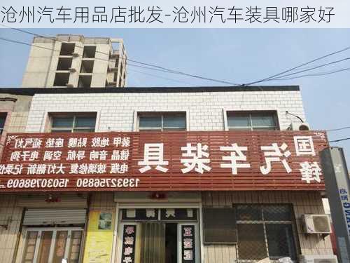 沧州汽车用品店批发-沧州汽车装具哪家好