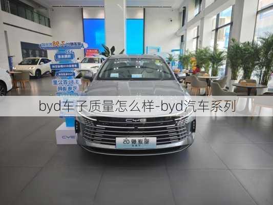 byd车子质量怎么样-byd汽车系列