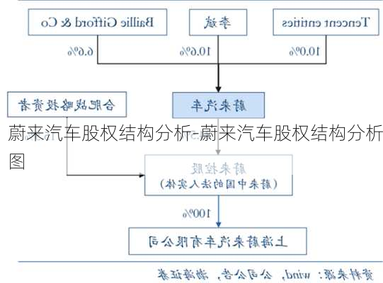 蔚来汽车股权结构分析-蔚来汽车股权结构分析图