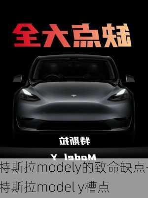 特斯拉modely的致命缺点-特斯拉model y槽点