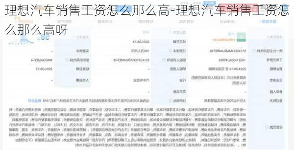 理想汽车销售工资怎么那么高-理想汽车销售工资怎么那么高呀
