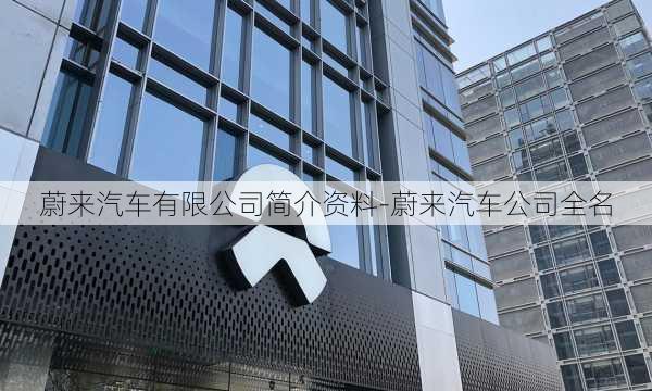 蔚来汽车有限公司简介资料-蔚来汽车公司全名